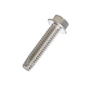 10-32 x 1/2" Hex Washer Thread Cutting Screw SS 2500 pack