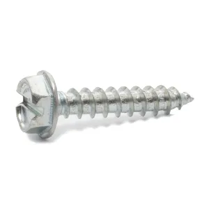 #10 x 1" Slotted Hex Washer Head Sheet Metal Screws SS 5000 pack