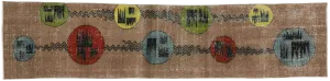 2 x 10 Zeki Muren Vintage Sivas Runner 52581