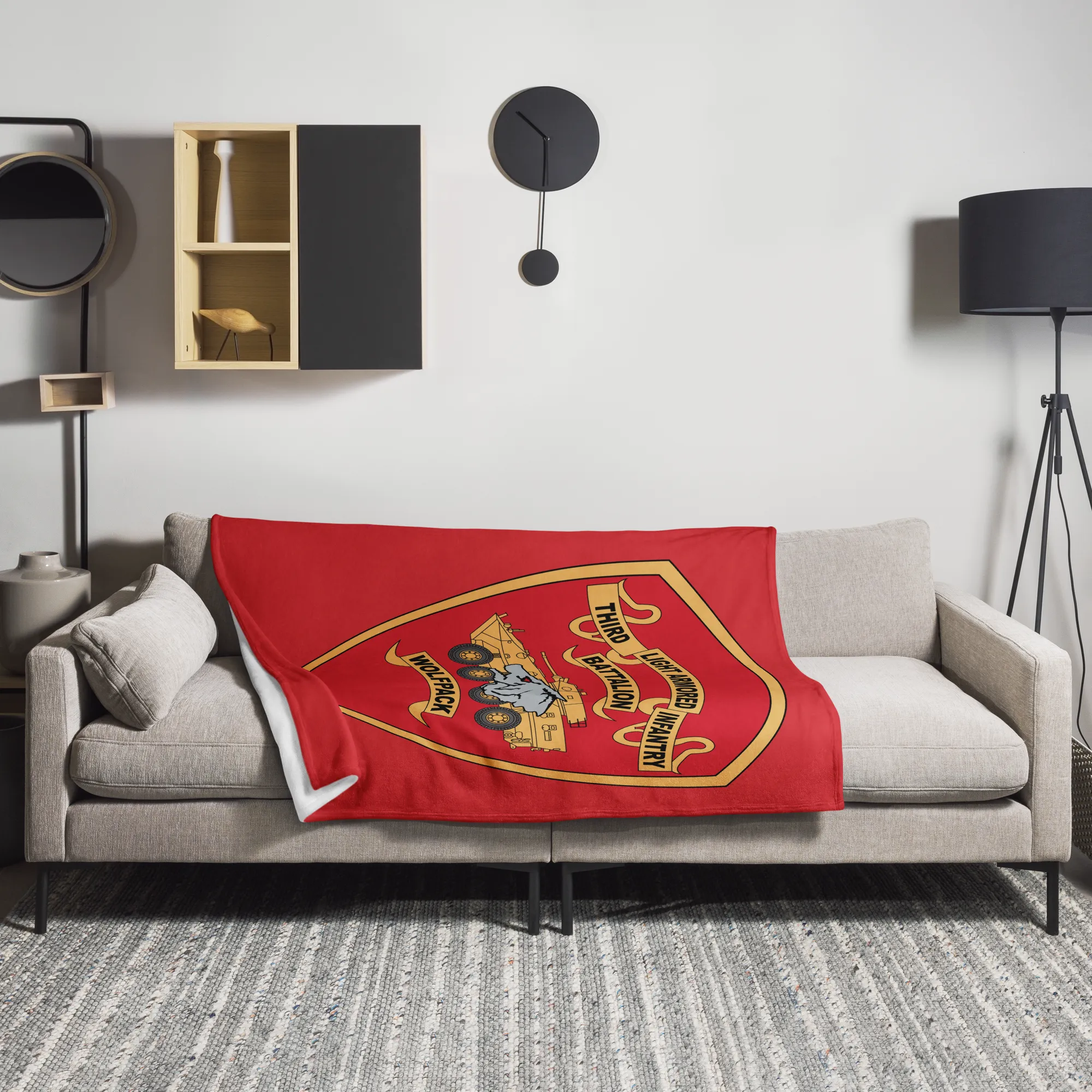 3D LAI BN THROW BLANKET