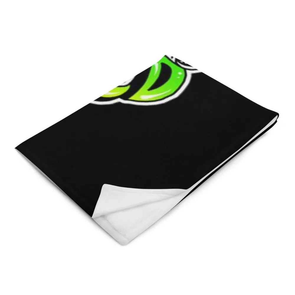 420 Gets Stoned Throw Blanket