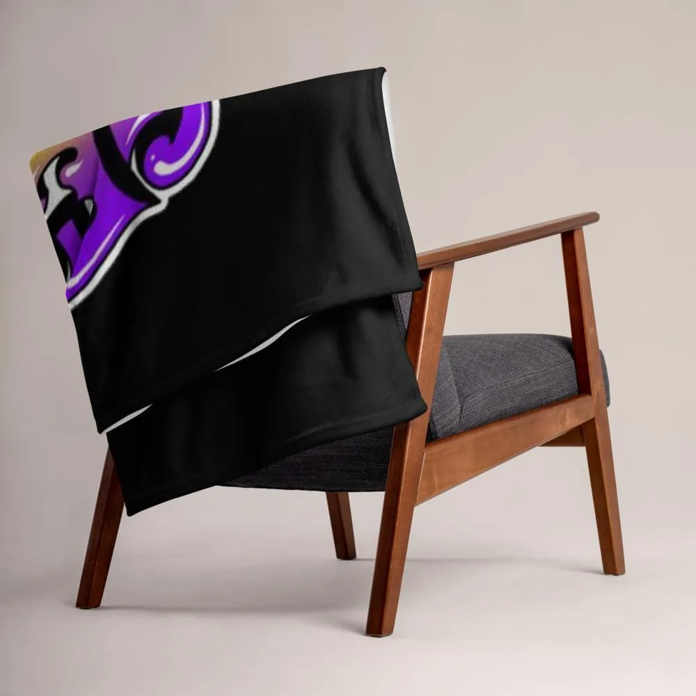 420 Gets Stoned Throw Blanket