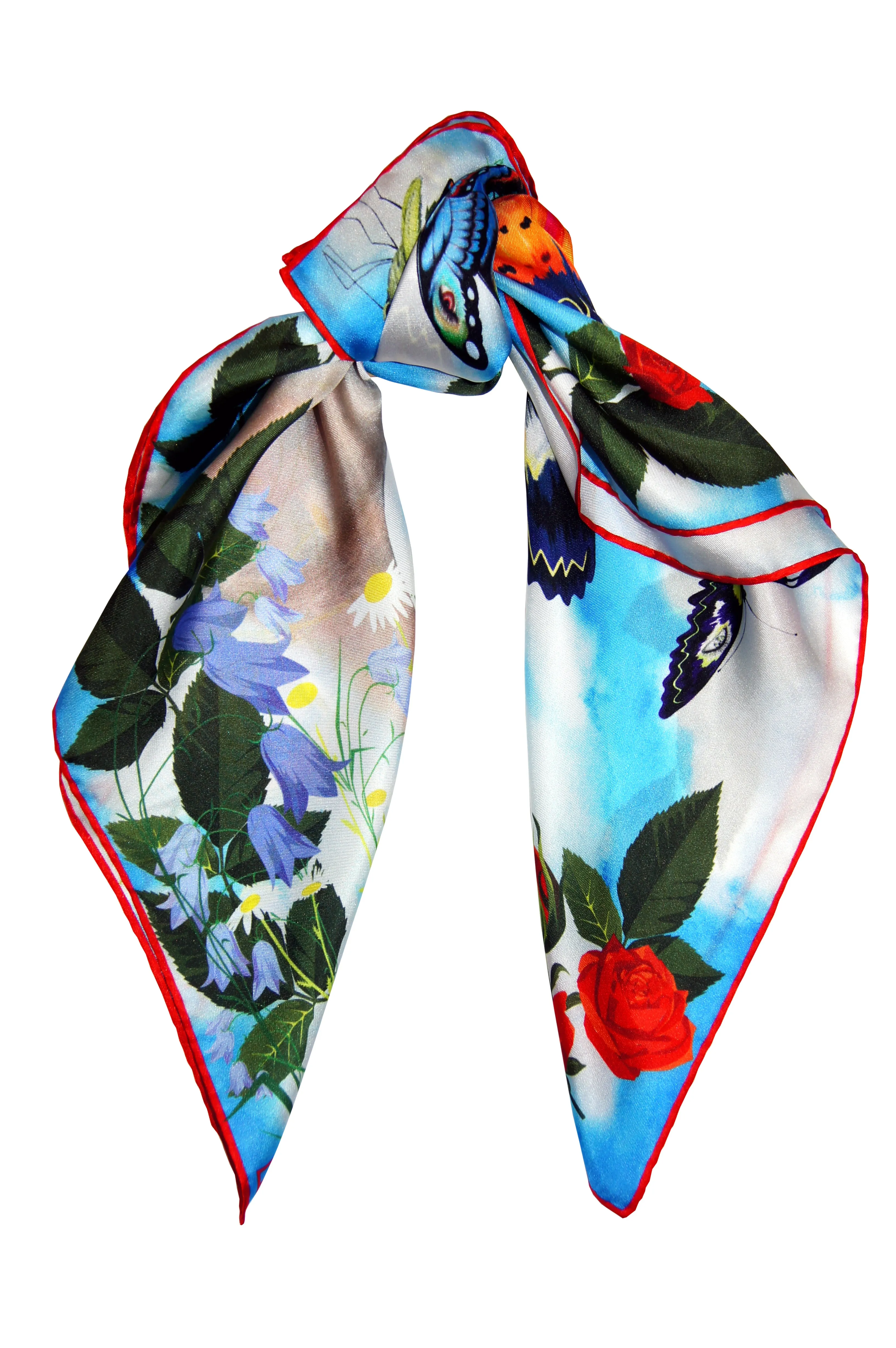 420Enhance Your Calm / Day Print Silk Scarf