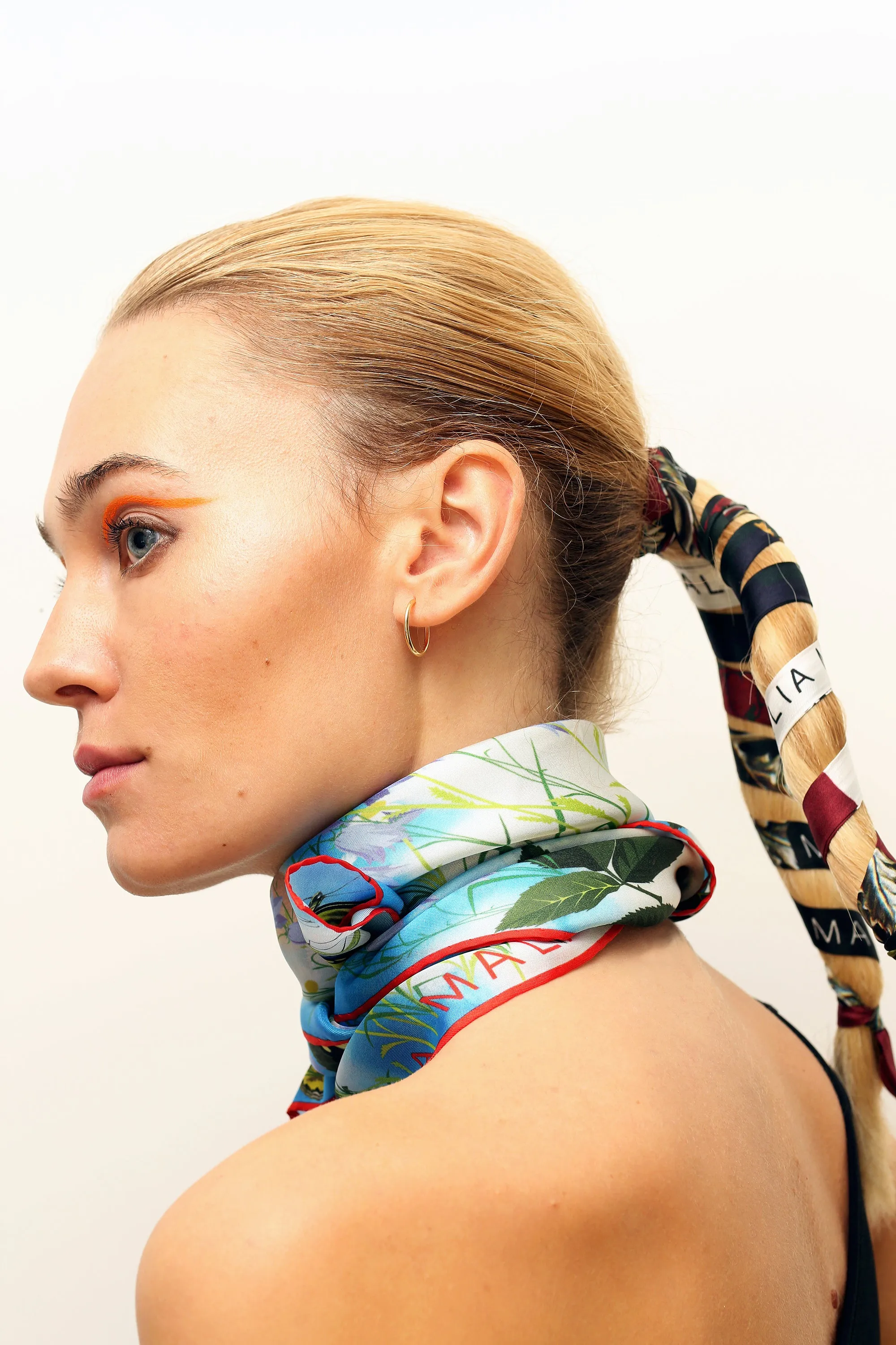 420Enhance Your Calm / Day Print Silk Scarf