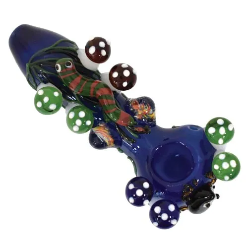 5" Forest Theme Hand Pipe With 3D Art - (1 Count)