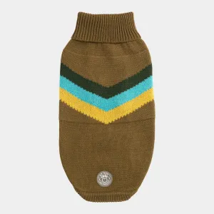 Alpine Dog Sweater | Dark Khaki