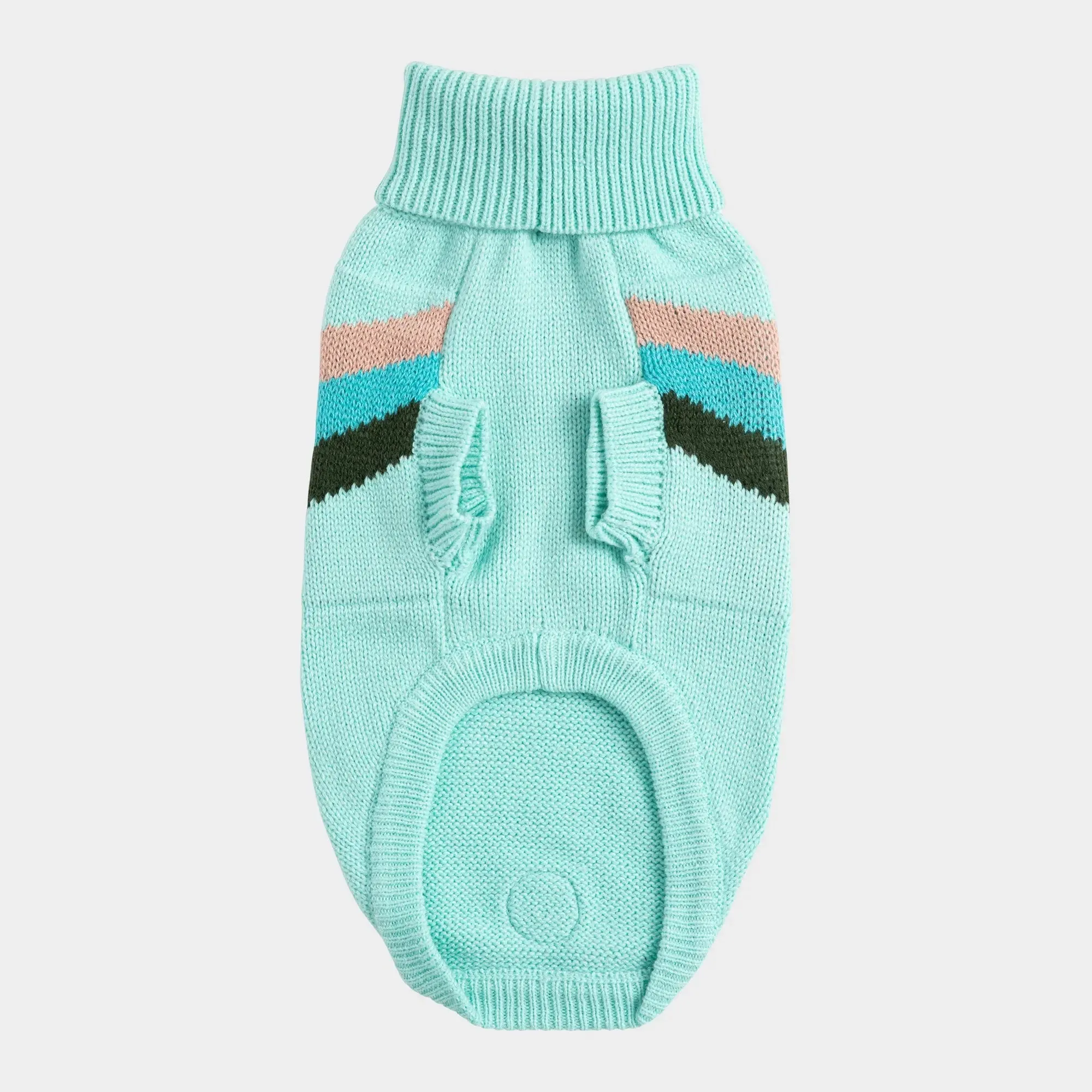 Alpine Dog Sweater | Light Aqua