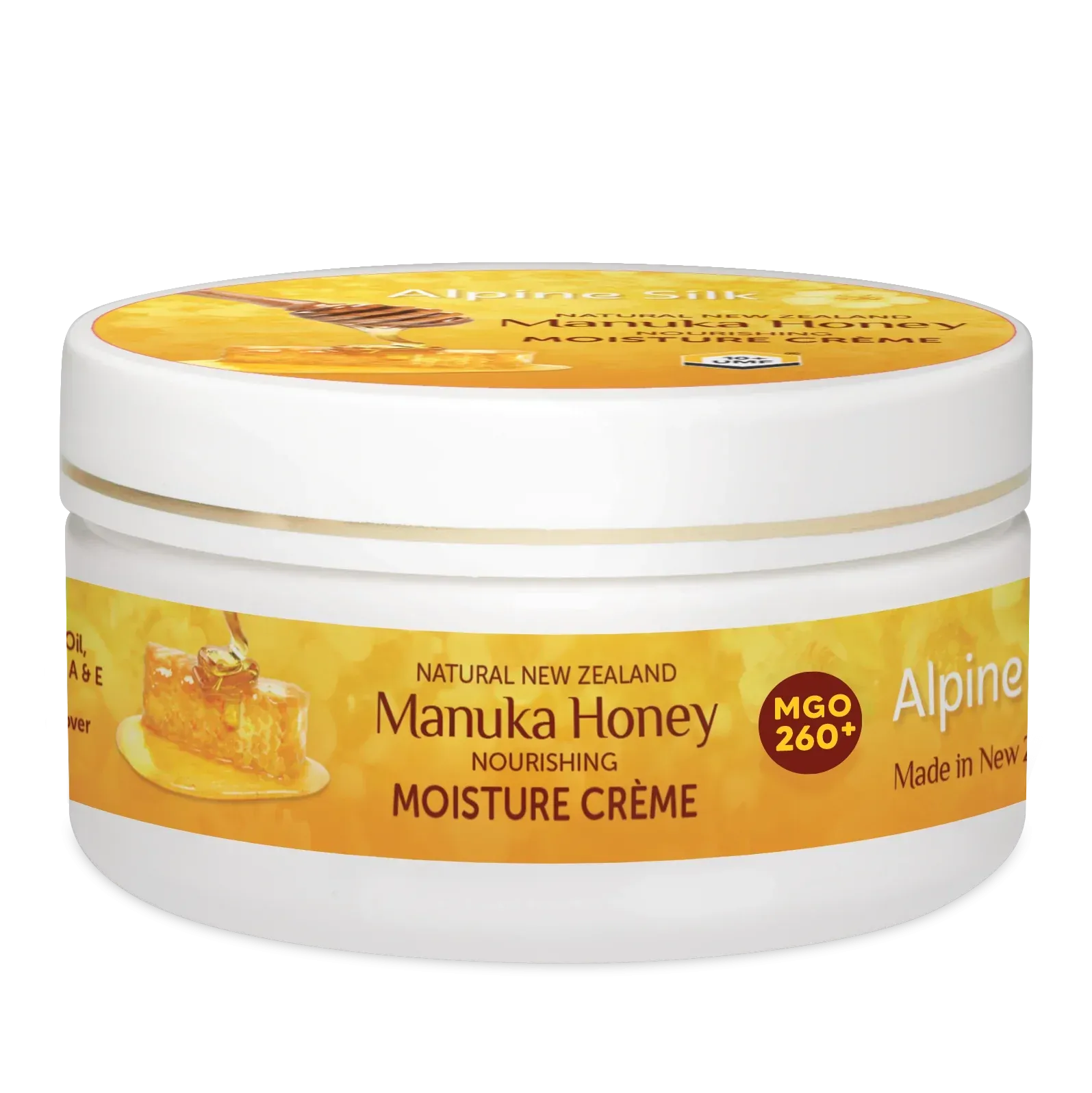 Alpine Silk Manuka Honey Moisture Cream 100g