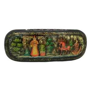Authentic Russian Gift Eyeglass Hard Sell Case