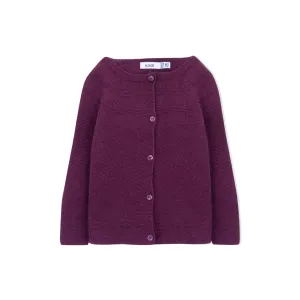 Baby Girl Knitted Wool Cardigan