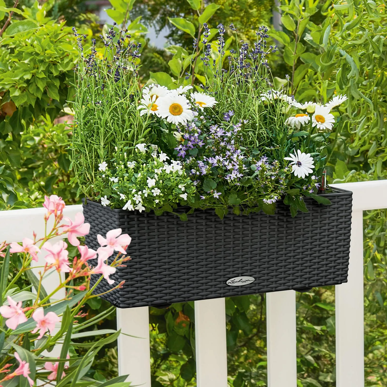 Balconera Cottage Patio Deck Rail Planter