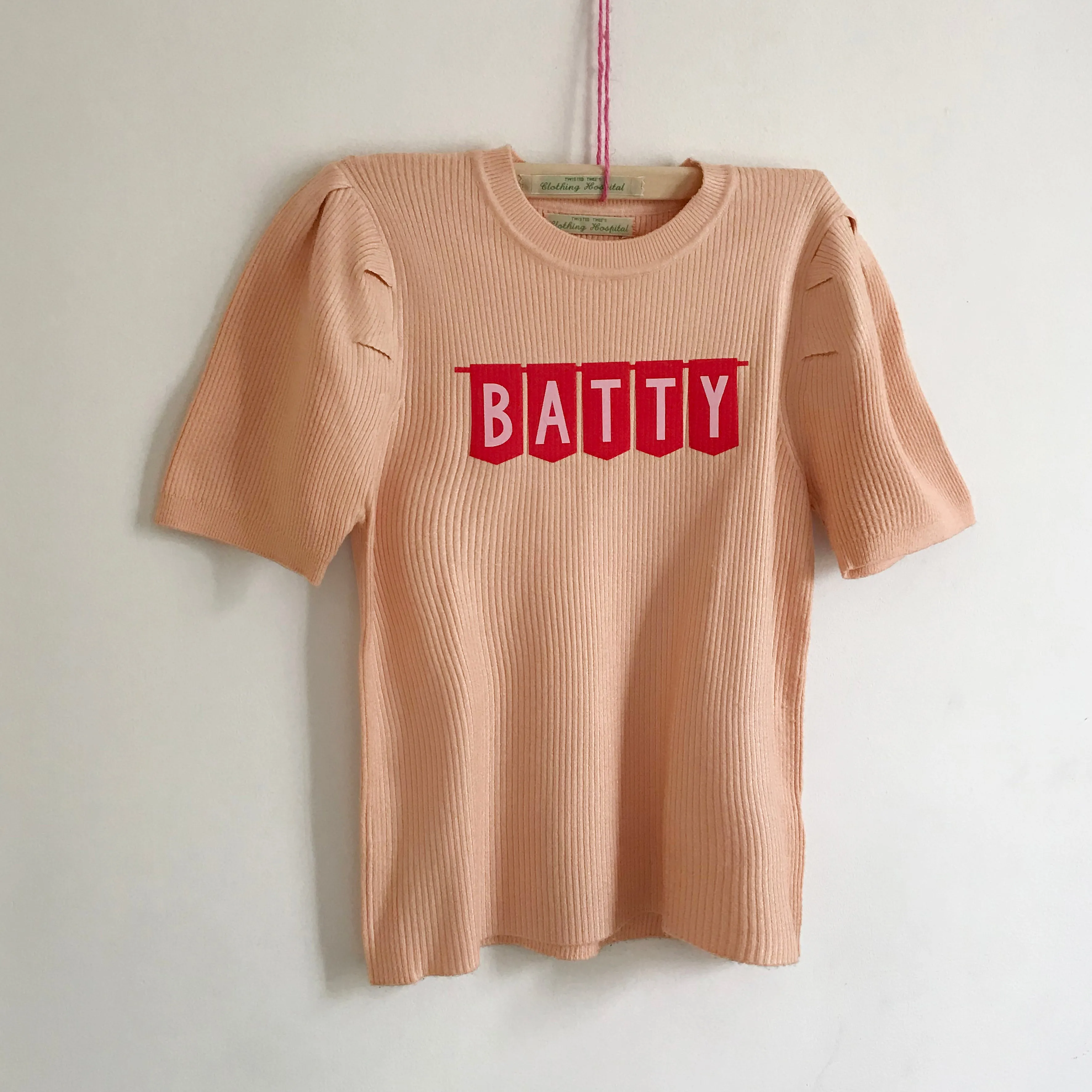 Batty cashmere ribbed jumper