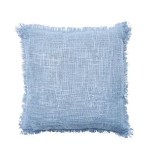 Better Homes & Gardens Outdoor Toss Pillow, Solid Woven with Fringe, 21" X 21"