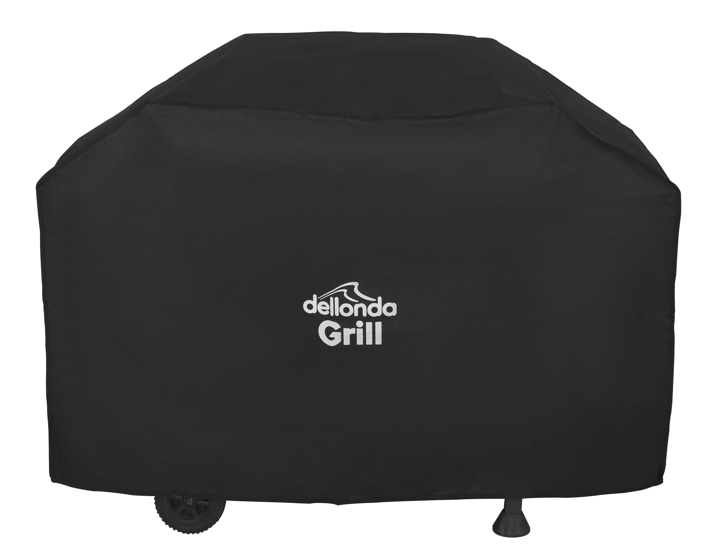 Black PVC Cover for BBQs, Water-Resistant for Outdoor Use, 1325 x 1130mm - DG19