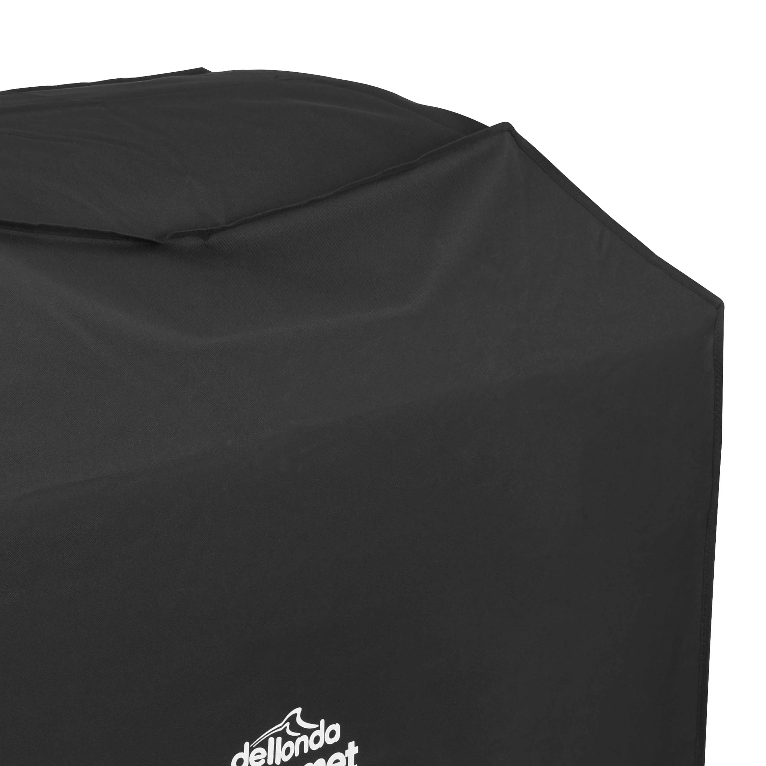 Black PVC Cover for BBQs, Water-Resistant for Outdoor Use, 1325 x 1130mm - DG19