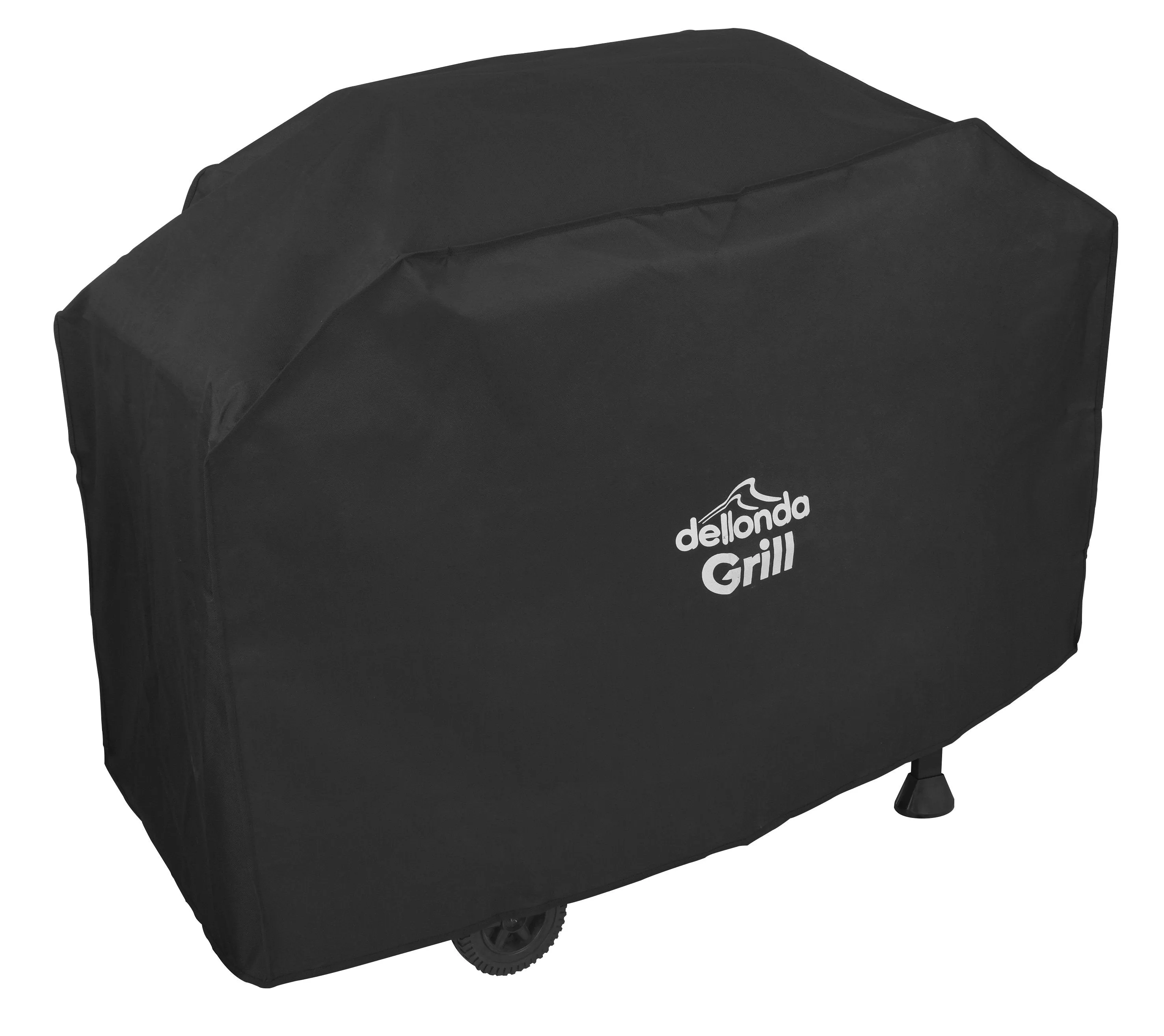 Black PVC Cover for BBQs, Water-Resistant for Outdoor Use, 1325 x 1130mm - DG19
