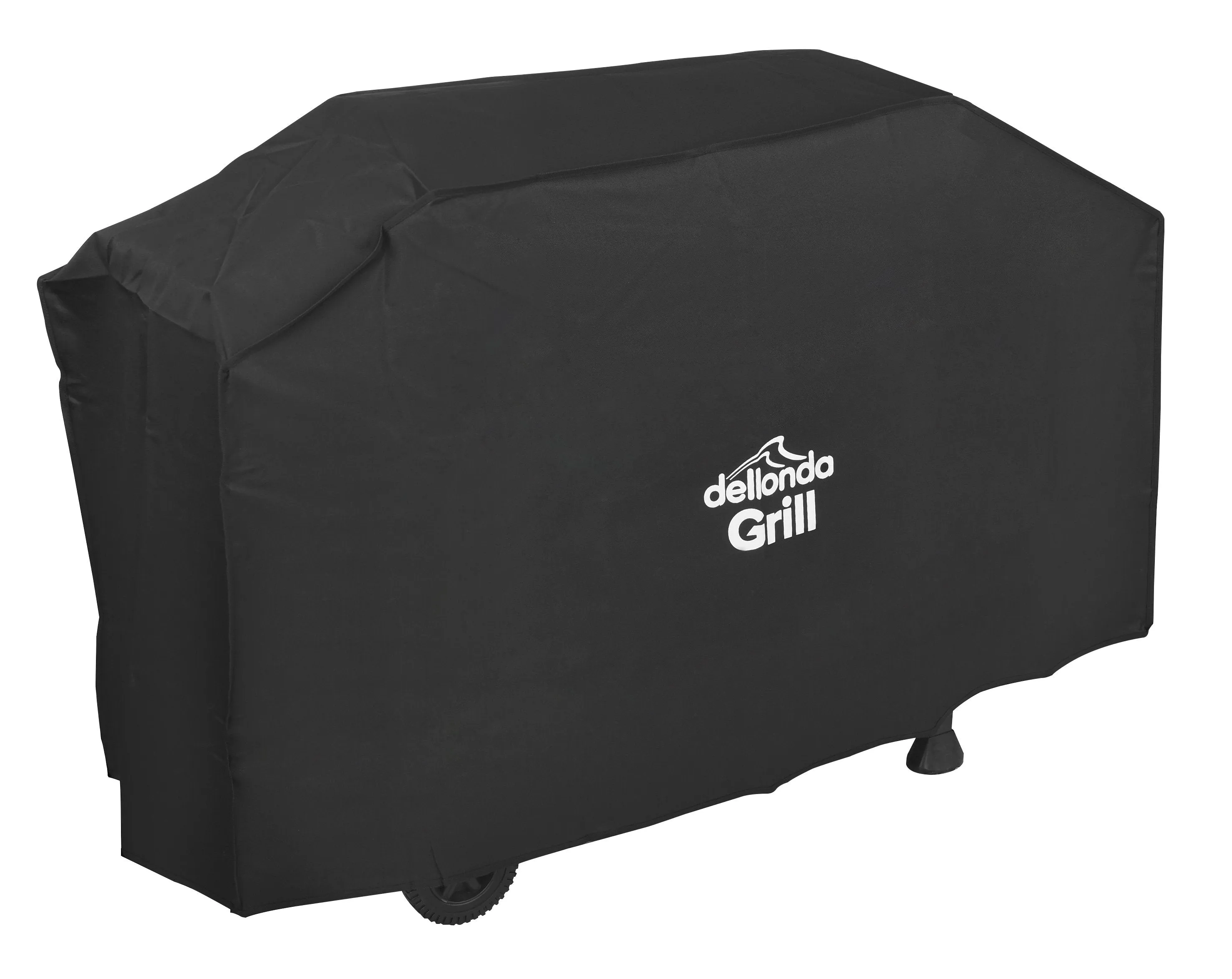 Black PVC Cover for BBQs, Water-Resistant for Outdoor Use, 1370 x 920mm - DG20
