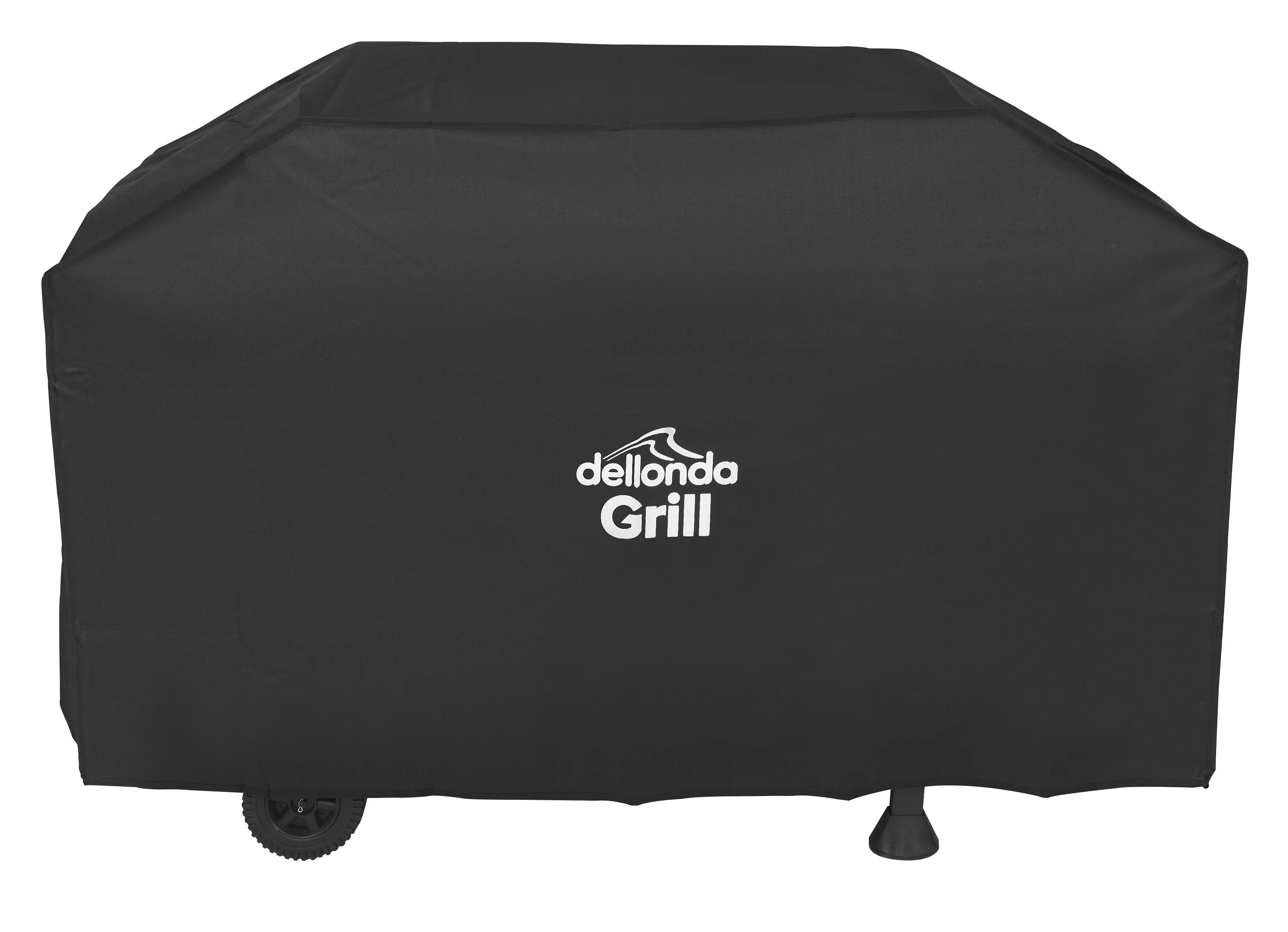 Black PVC Cover for BBQs, Water-Resistant for Outdoor Use, 1370 x 920mm - DG20