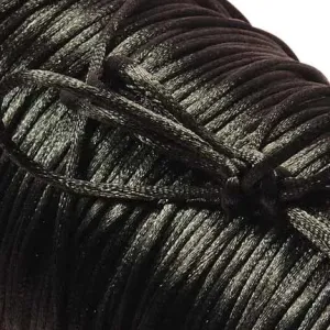 Black Satin Cord