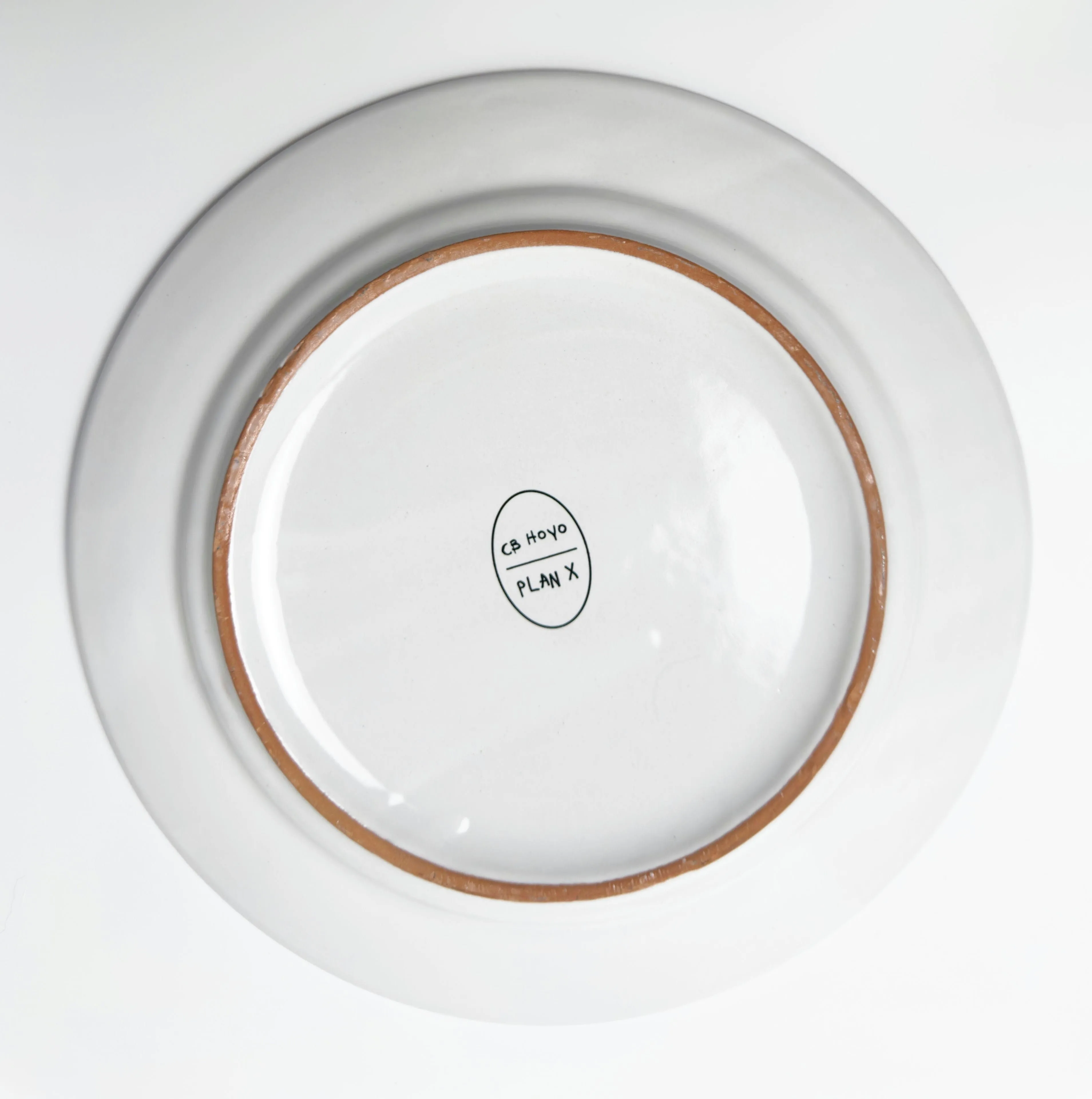 'Bon Apetit' Hand Painted Ceramic Plate