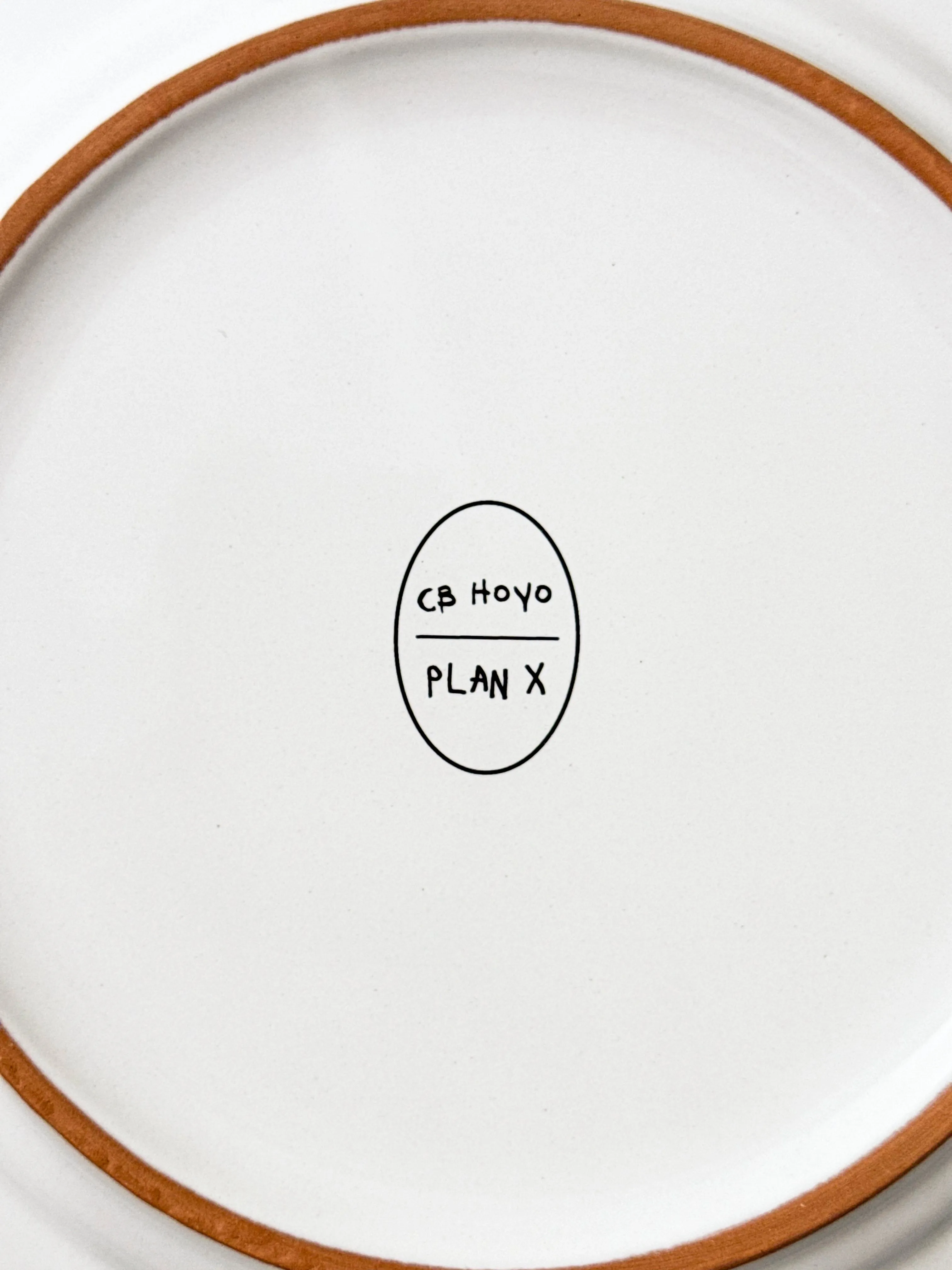 'Bon Apetit' Hand Painted Ceramic Plate