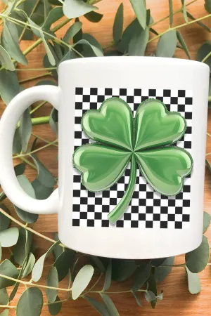 Bubble Clover Retro Ceramic Mug