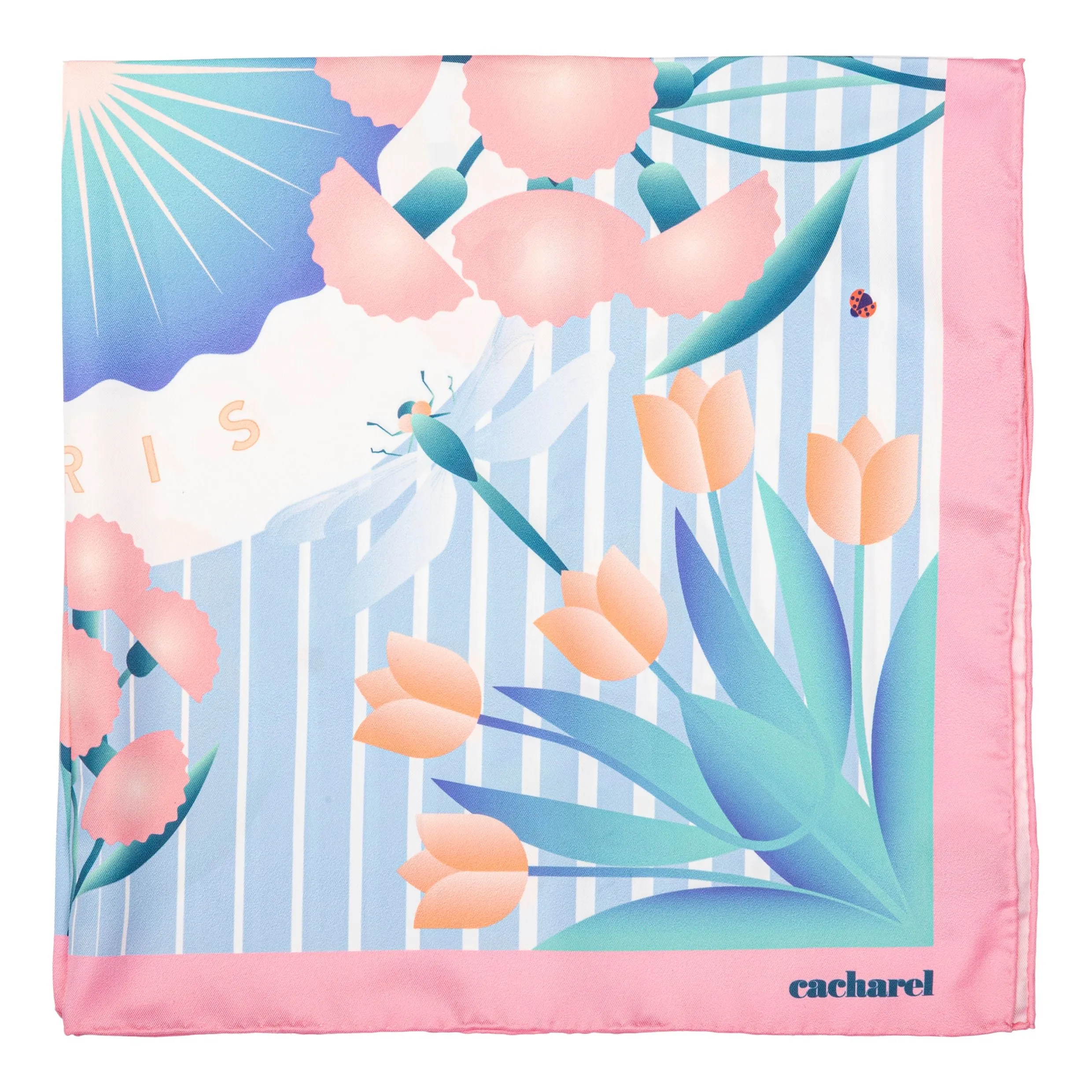 Cacharel CFM334M-Scarf Alix Light Blue