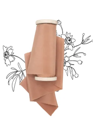 Cameo Silk Ribbon in Crepe De Chine