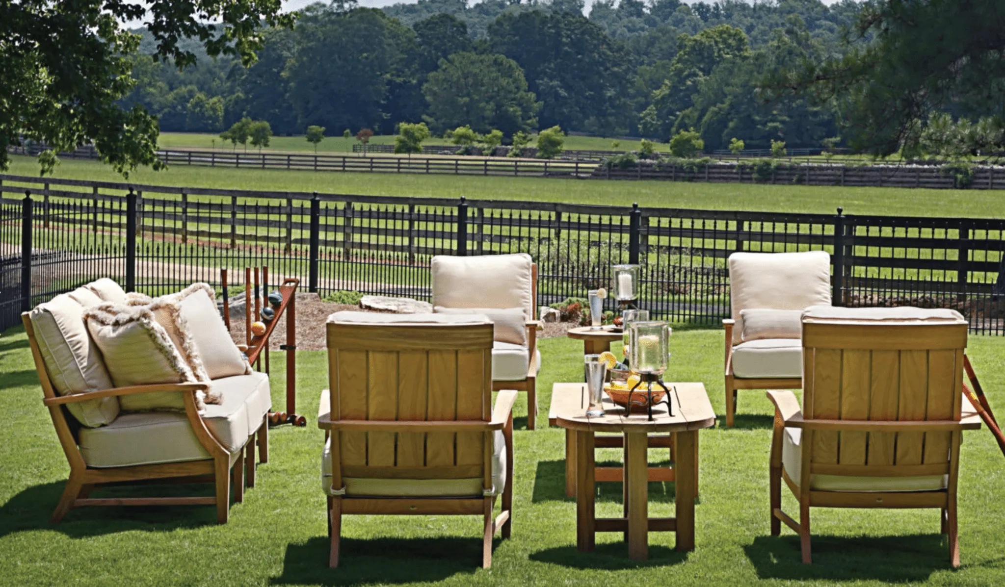 Cape Cod Sofa  - Natural Teak