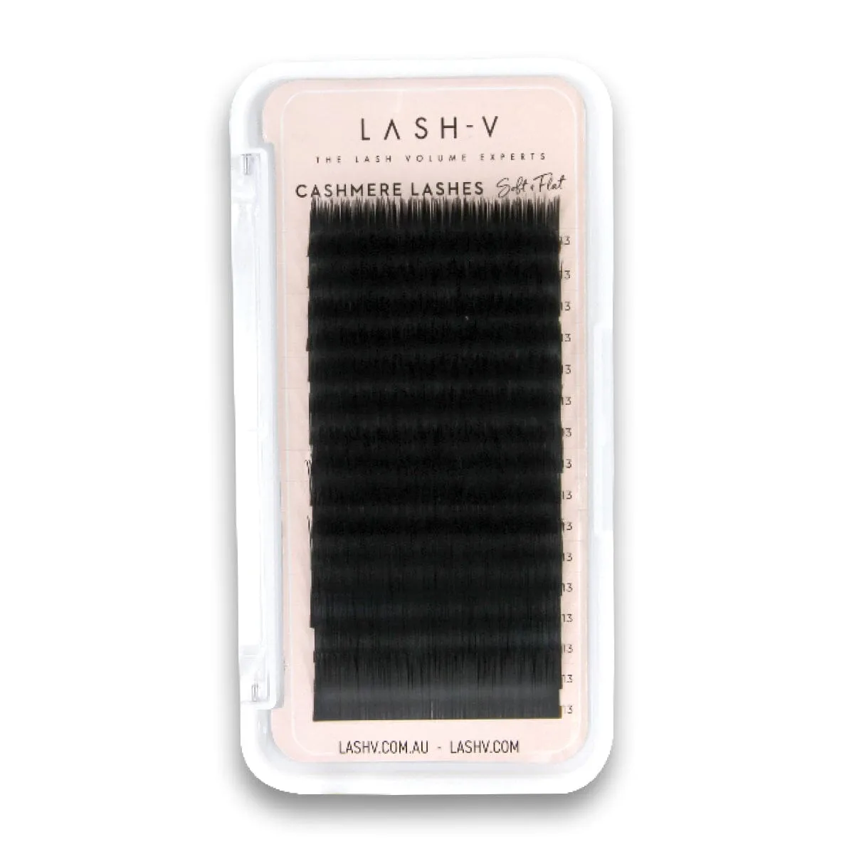 Cashmere Soft Flat Lashes - 0.20 - D Curl