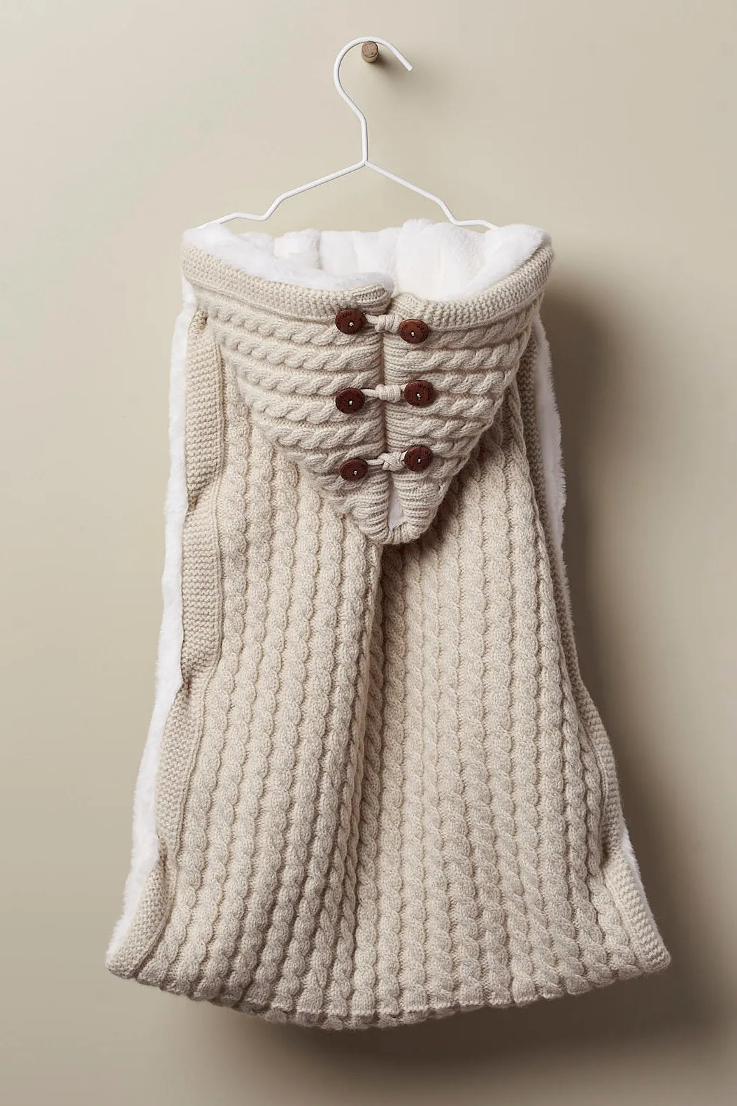 Cashmere Teddy Pram Nest