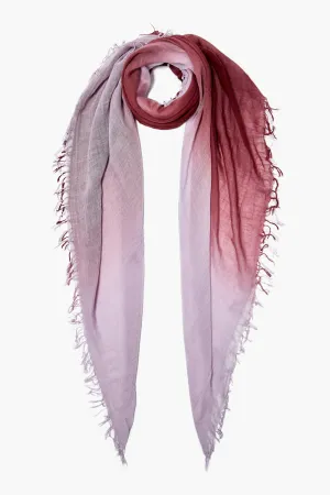 Chan Luu Dip- Dyed Cashmere and Silk Scarf, chocolate truffle