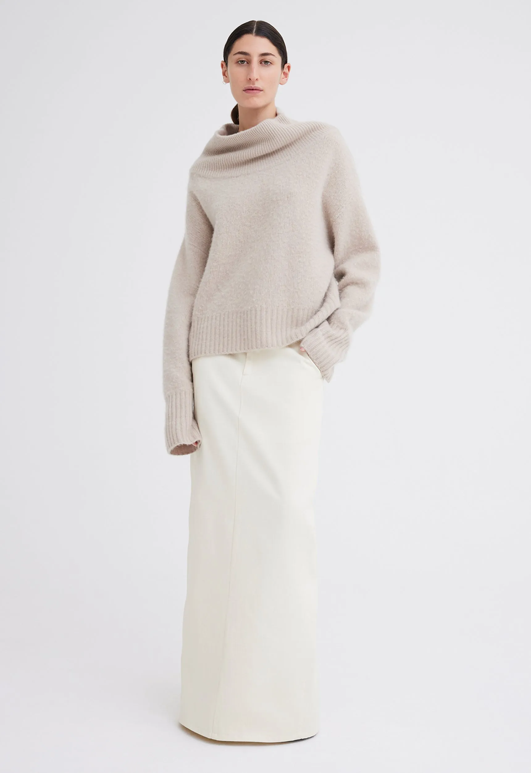 Citizen Cashmere Sweater - Flaxen Beige