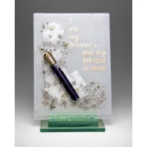 Collage Beloved Plaque with Wedding Shards Tube S11 by Beames Designs