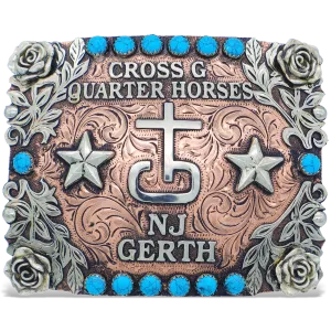 Copperhead Road Custom Buckle