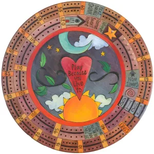 Cribbage Lazy Susan by Sticks LZY001C-D76338