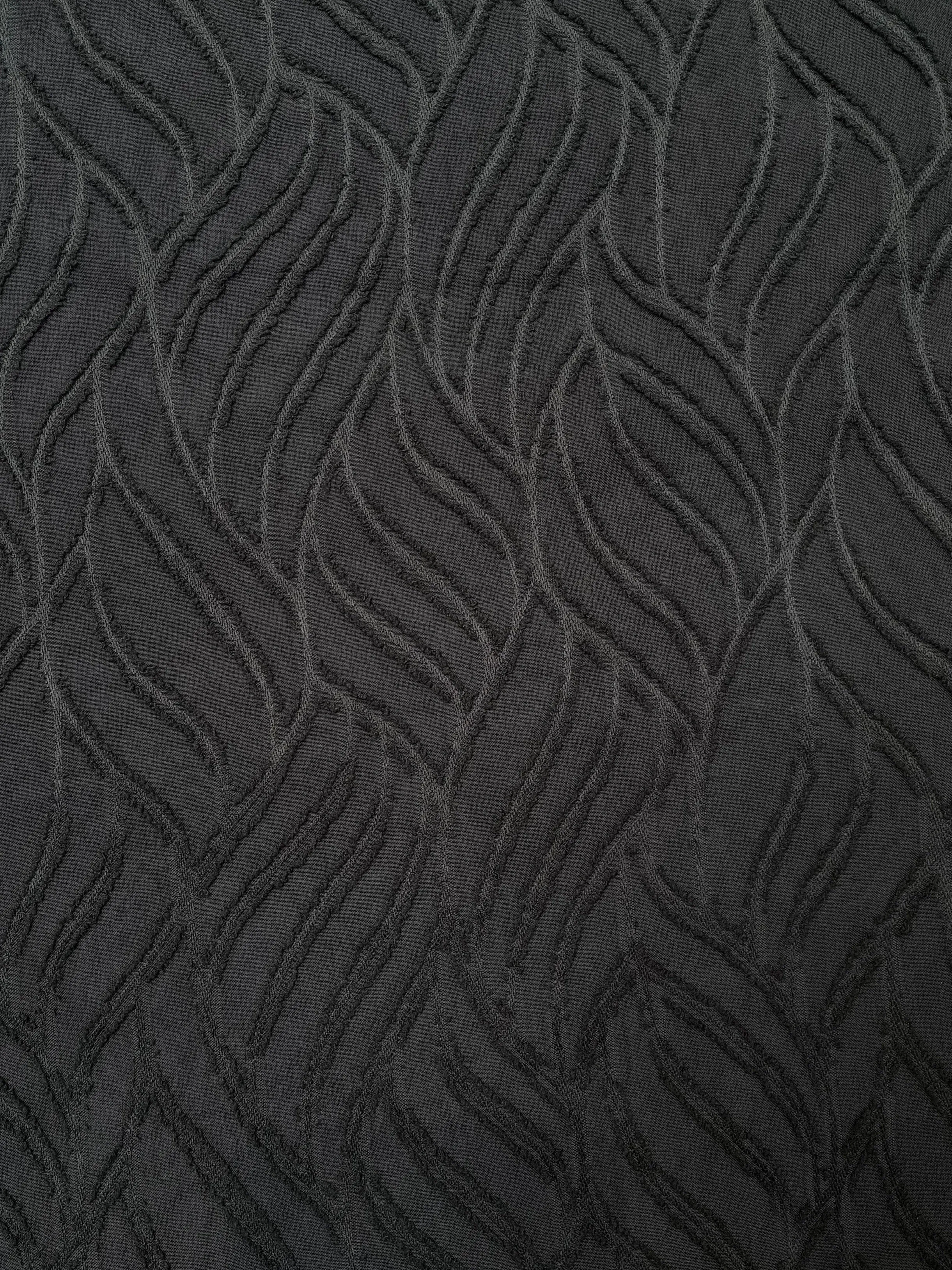 Crushed Chiffon - Black