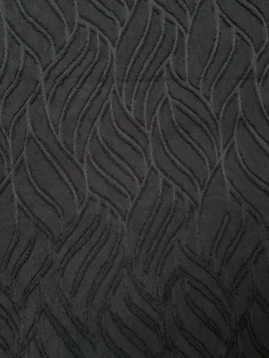 Crushed Chiffon - Black