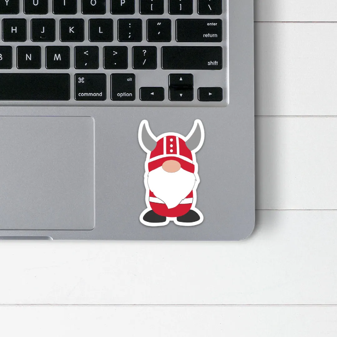 Danish Viking Boy Gnome Sticker