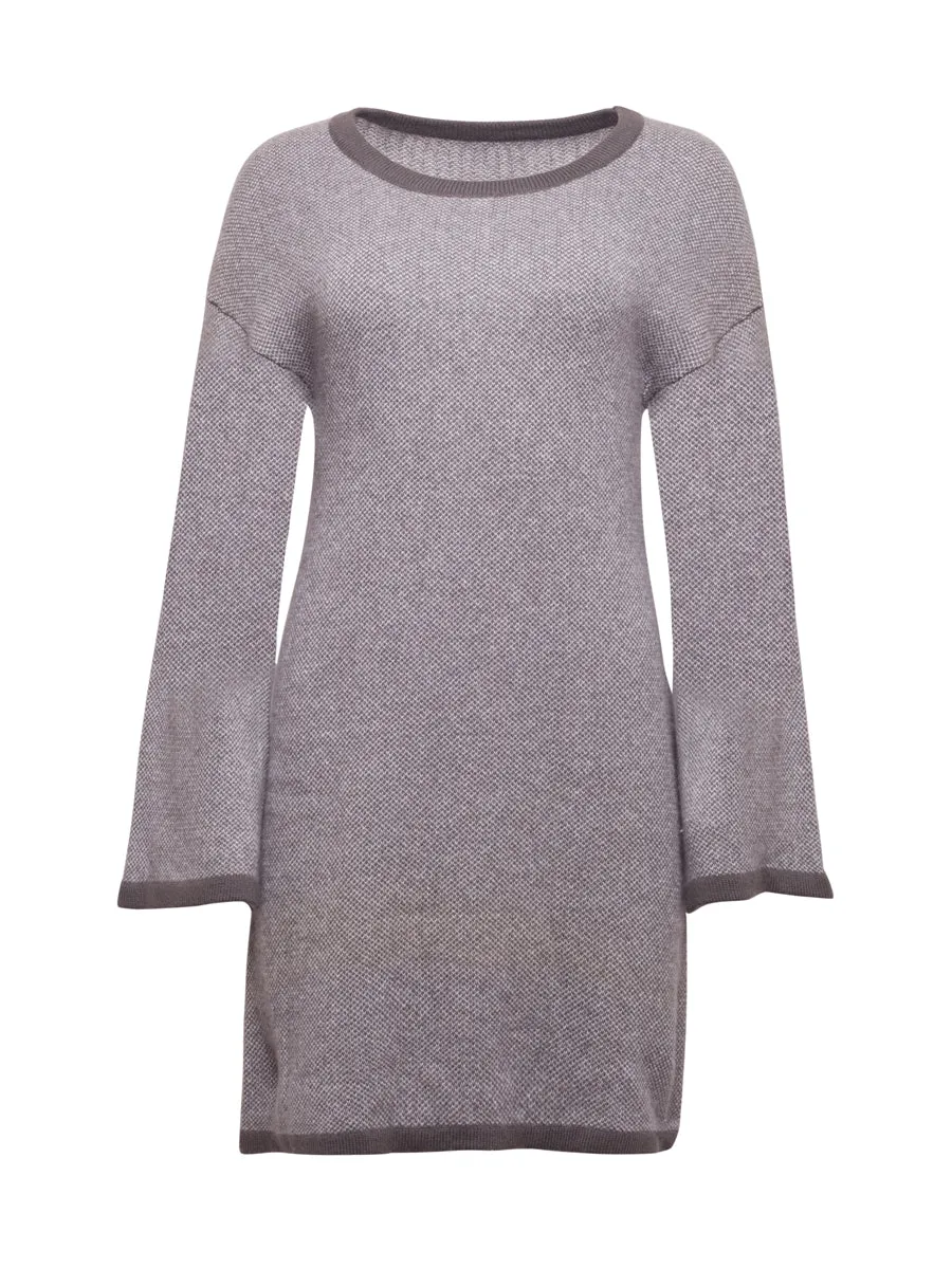 Dark Grey Cashmere Jumper Dress