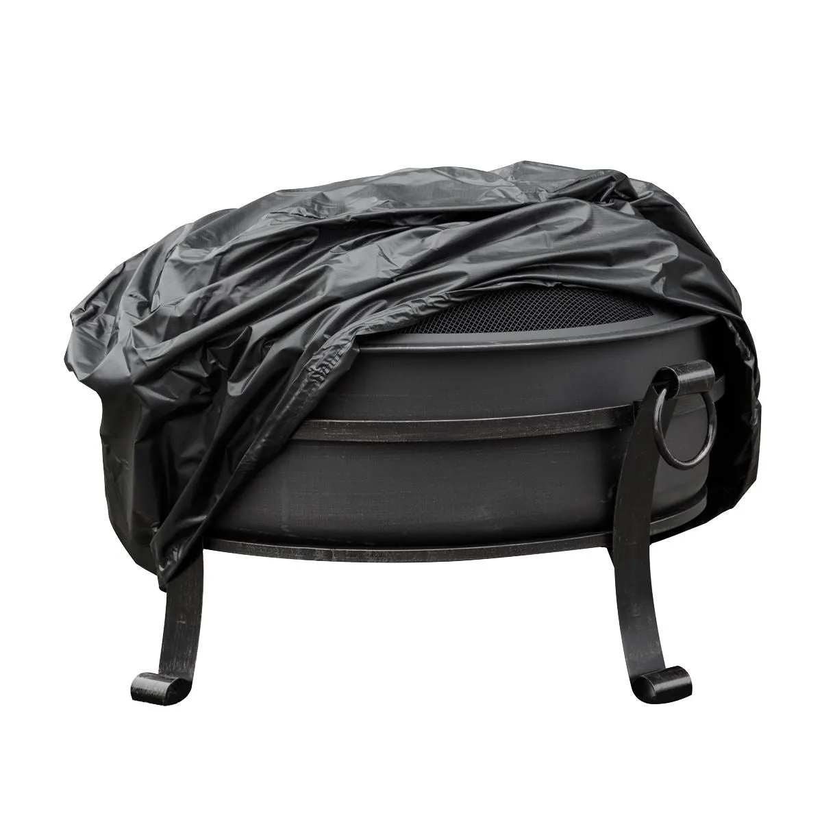 Dellonda Fire Pit, Fireplace, Outdoor Patio Heater PVC Cover, Water-Resistant, Heavy-Duty