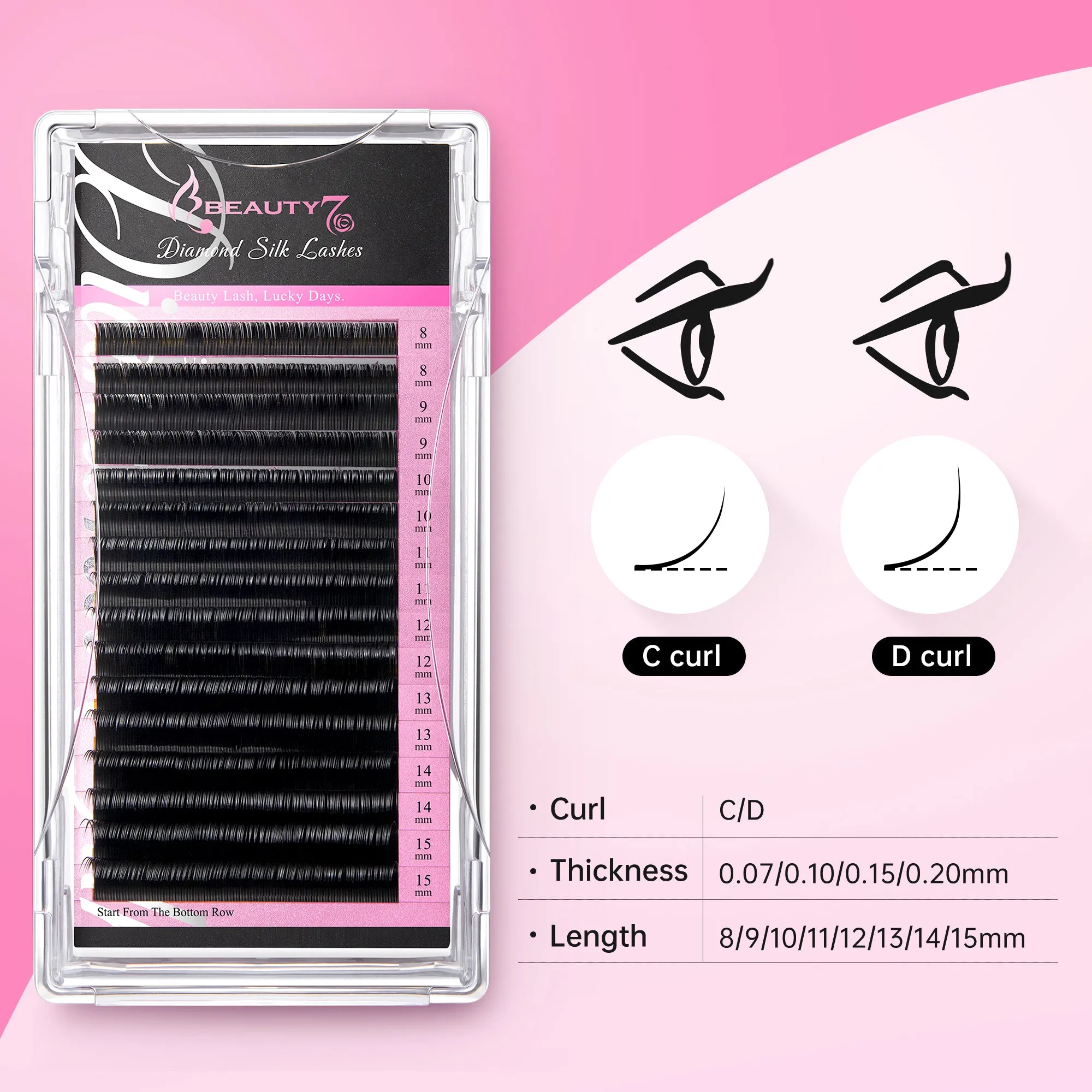 Diamond Silk Lashes 0.20