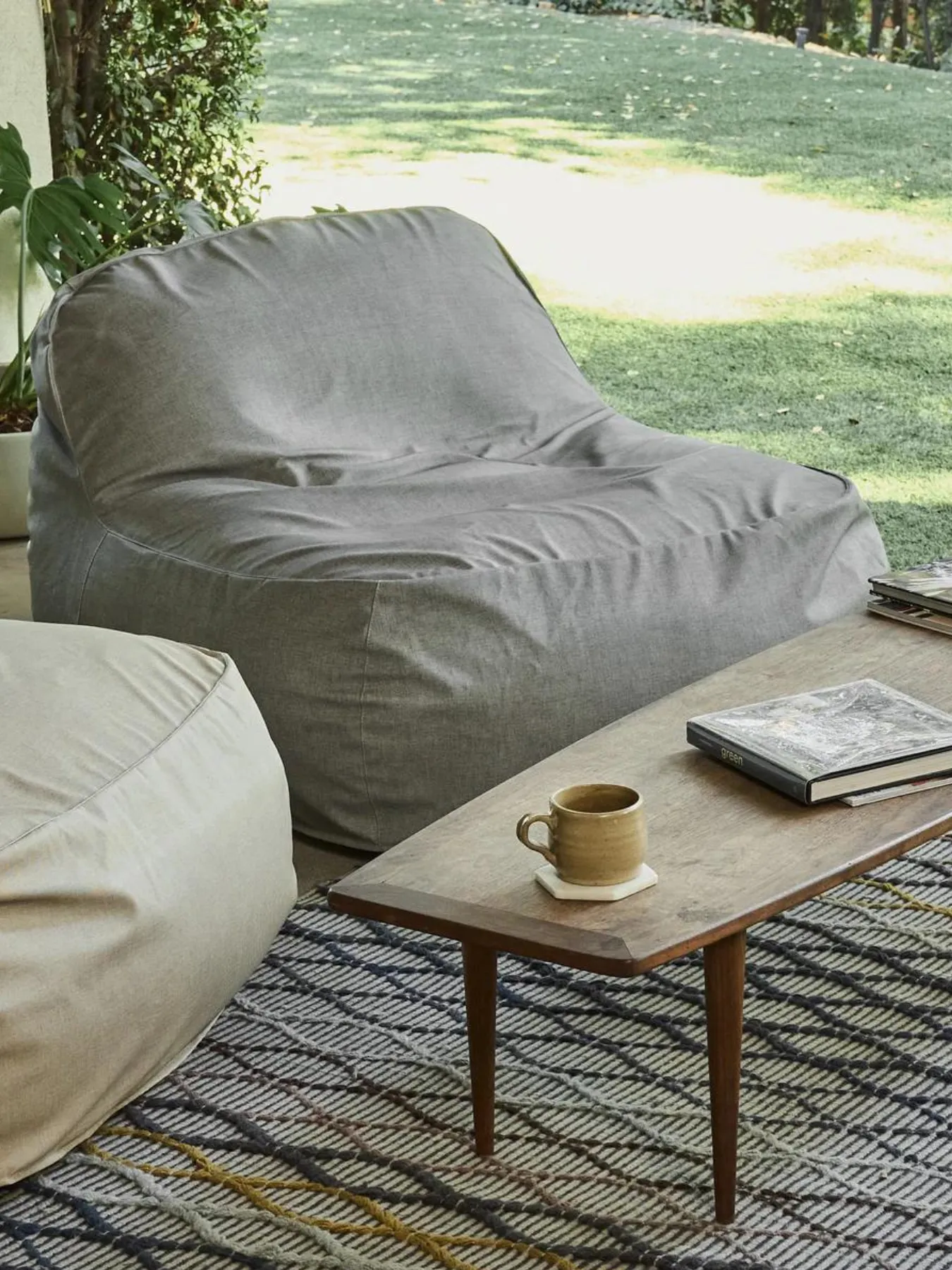 Dune Lounge Chair Outdoor - Gray