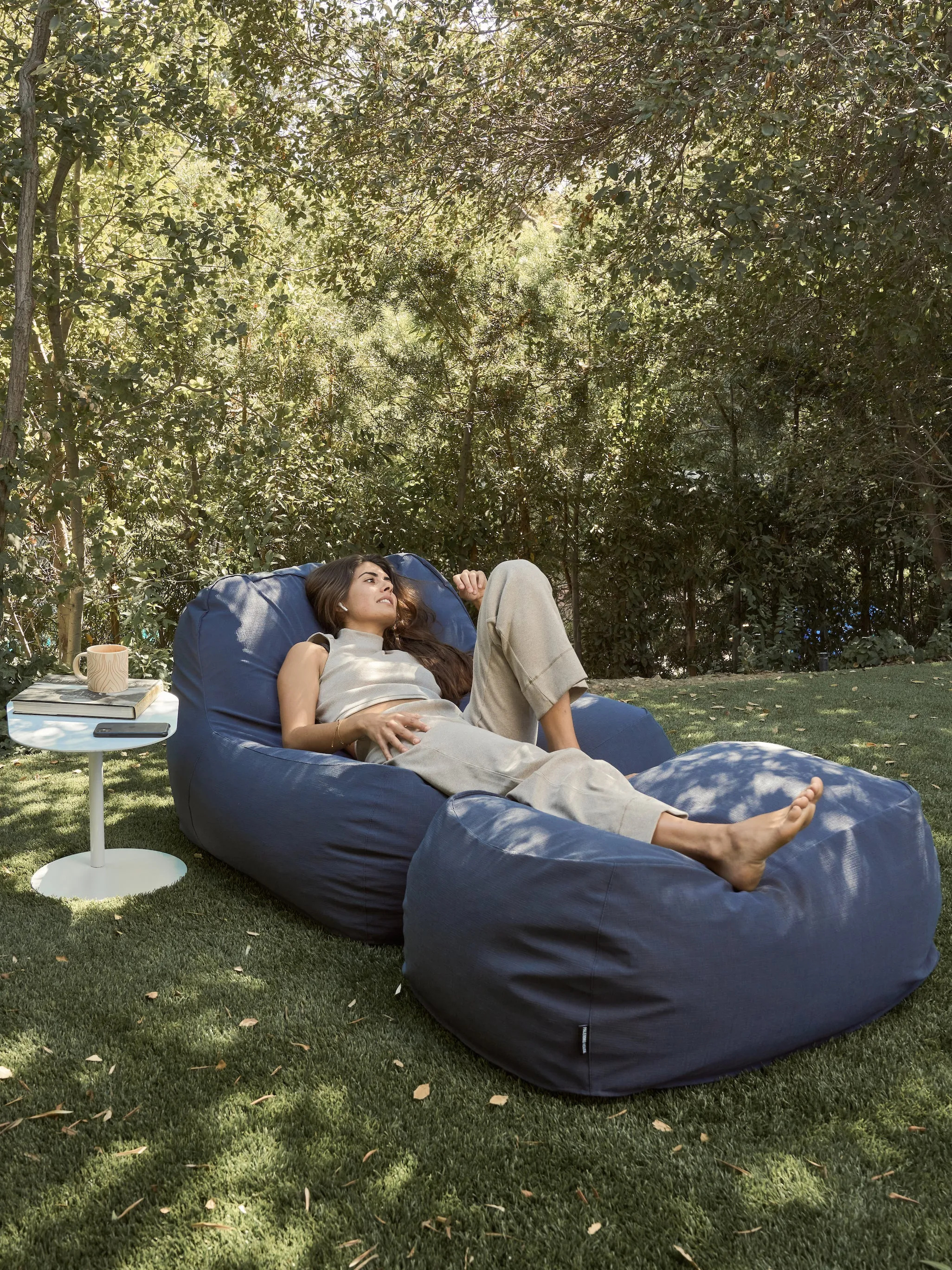 Dune Lounge Chair Outdoor - Navy