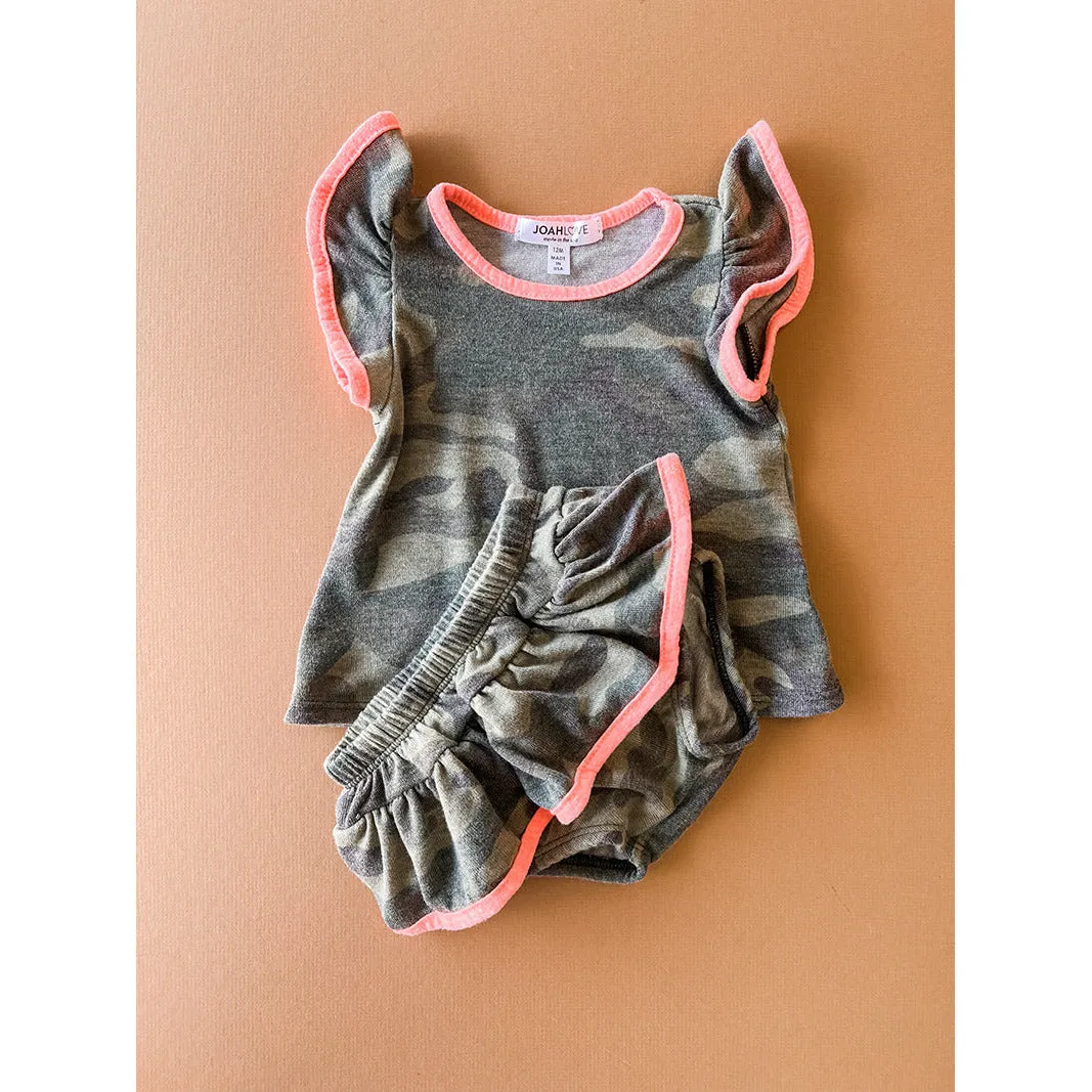 Ellen | Camo Set | Olive
