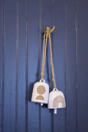 Embossed Ceramic Bell Chime