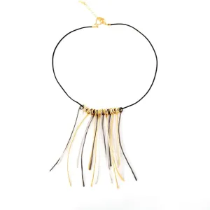 Emma wire twigs necklace