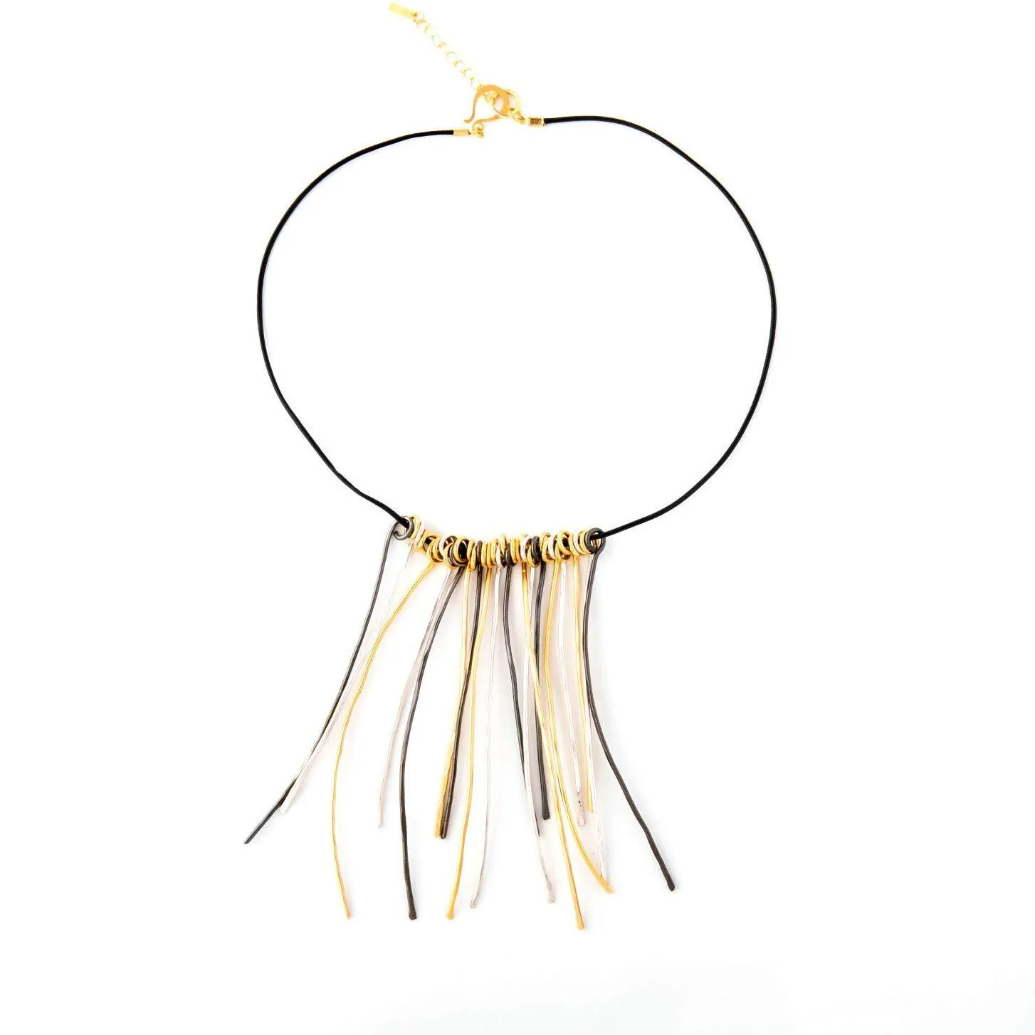 Emma wire twigs necklace