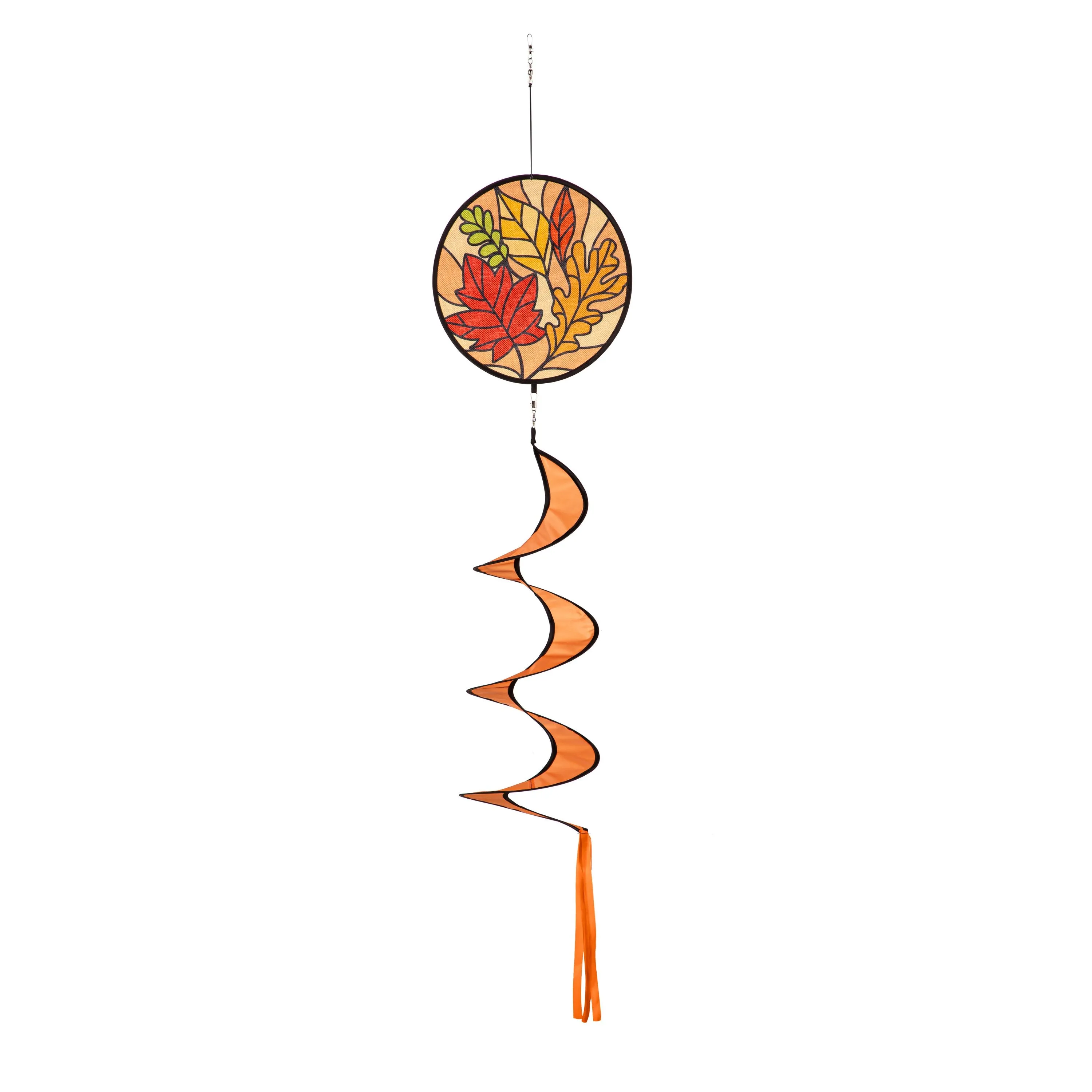 Fall Harvest Fabric Wind Spinner,45635