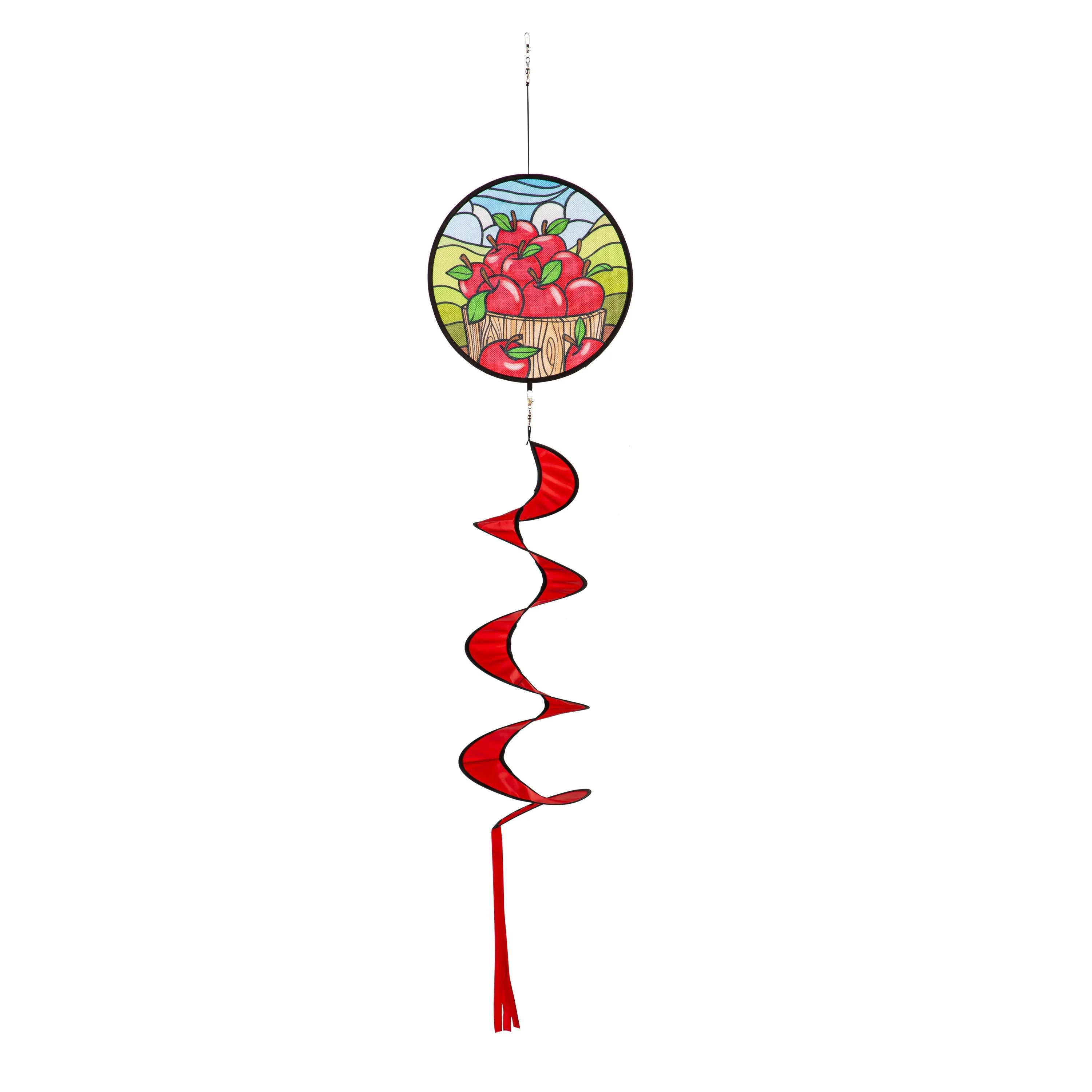 Fall Harvest Fabric Wind Spinner,45635